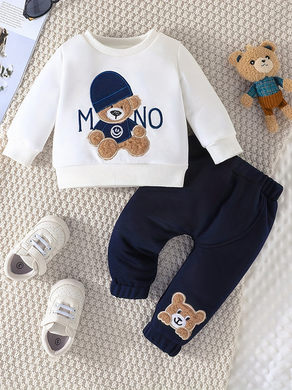 Infant Baby Spring Sweatshirt Set