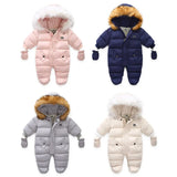 Thickened Fleece Cotton Clothes Baby Autumn Winter Warmth Long Sleeve