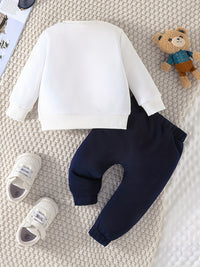 Infant Baby Spring Sweatshirt Set