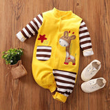 Romper for newborn yellow