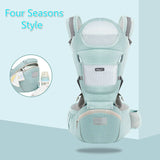 The Ergonomic Baby Carrier green