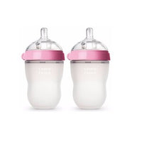 Baby bottles small pink